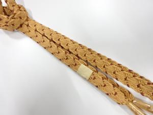 未使用品　正絹　手組帯締め